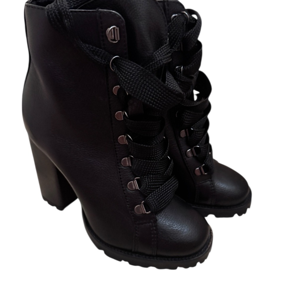 SCHUTZ Black Chunky Heel Ankle Boots NEVER BEEN WORN